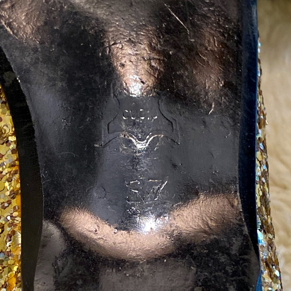 🌸 DONATED/ DONATED GLITTER FLAT SHOES - Picture 5 of 8